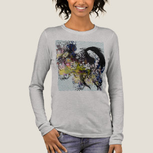 Retro Dots Abstract Fly High Tri-Blend Shirt
