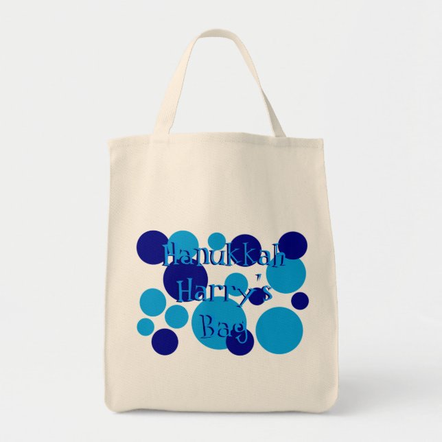 Retro Dots Hanukkah Bag (Front)