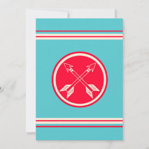 Retro Double Arrows Smash Book Scrapbooking Page