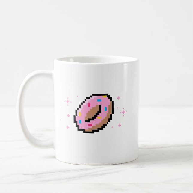 Retro Doughnut Mug (Left)