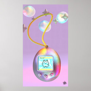 Retro Dream Pet Poster