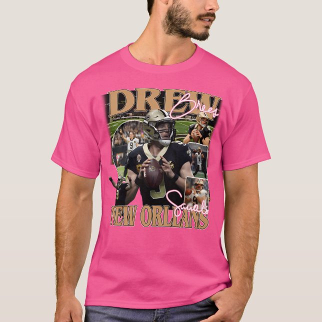 Retro Drew Brees T-Shirt (Front)