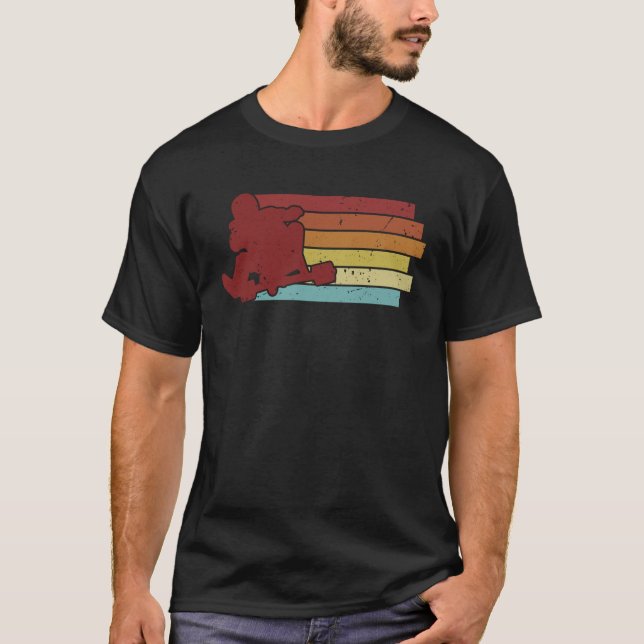 Retro Drifting Tricycle Motorized Trike Drifter Dr T-Shirt (Front)
