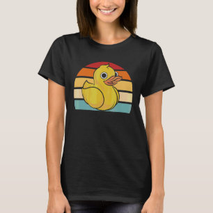 Retro Duck Duckling Bath Toy Duckie Rubber Duck T-Shirt