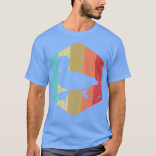 Retro Duck Vintage Duck Spirit Farmer Animal Lover T-Shirt
