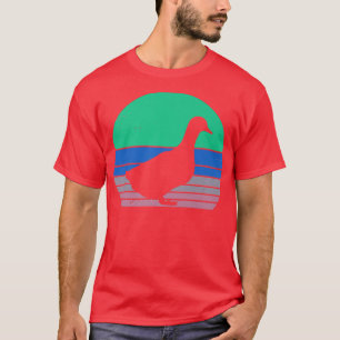 Retro Duck Vintage Duck Spirit Farmer Animal Lover T-Shirt