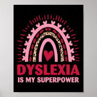Retro Dyslexia Is My Superpower Dyslectic Reading