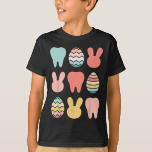 Retro Easter Dentist Dental Istant Oral Hygienist T-Shirt