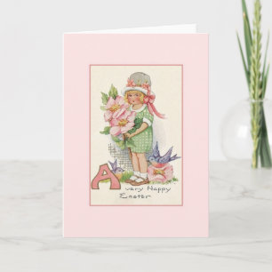 Retro Easter Greeting Card