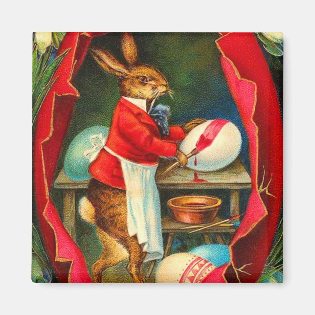 Retro Easter Magnet (Front)