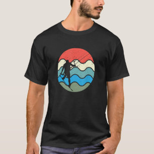 Retro Eighties Beach Surf 80's Vibe Water Sports K T-Shirt
