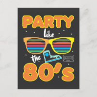 Retro Eighties Party like the 80s