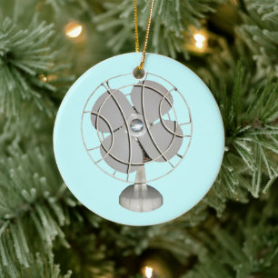 Retro Electric Fan Ornament