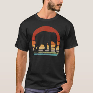 Retro Elephant Vintage Elephant Spirit Animal 80s  T-Shirt