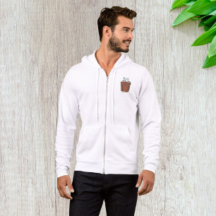 Retro Email Inbox Icon Cartoon Style  Hoodie