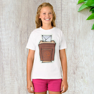 Retro Email Inbox Icon Cartoon Style  T-Shirt