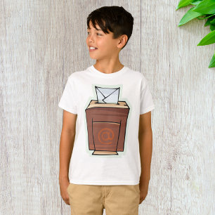 Retro Email Inbox Icon Cartoon Style  T-Shirt