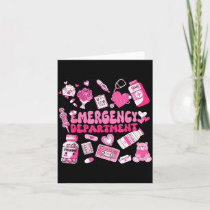 Retro Emergency Department Nk Valentine Er Nurse W Card