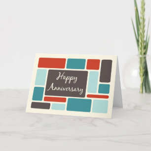 Retro Employee Anniversary Card