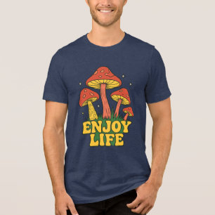 Retro Enjoy Life Sweatshirt Tri-Blend Shirt