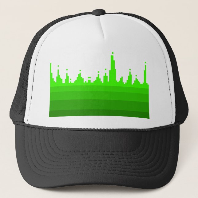 Retro Equalizer Trucker Hat (Front)