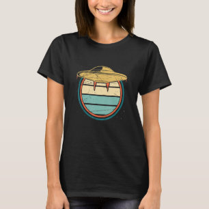Retro Extraterrestrial Outer Space Ufo Abduction A T-Shirt
