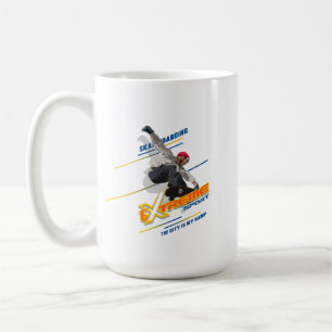 Retro Extreme Sport Skateboarder #15 Classic Mug