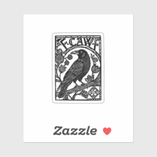 Retro F Caw F Crow Funny Saying Meme Design