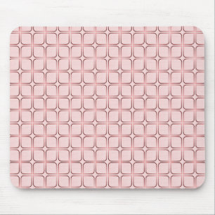 Retro Fab Mousepad, Pink Mouse Pad