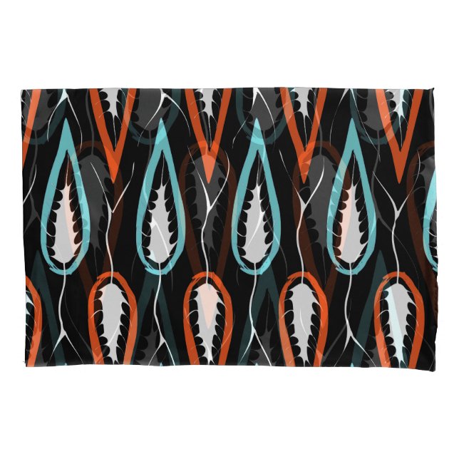 Retro fabric: floral seamless texture pillowcase (Front)