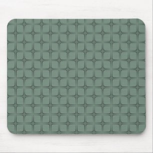 Retro Fabulous Mousepad, Dark Sage Mouse Pad