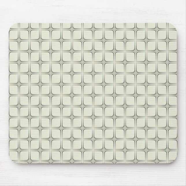 Retro Fabulous Mousepad, Ivory Mouse Pad (Front)