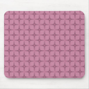 Retro Fabulous Mousepad, Mauve Mouse Pad