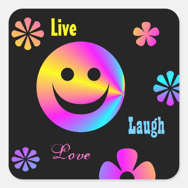 Retro Face Stickers (Front)