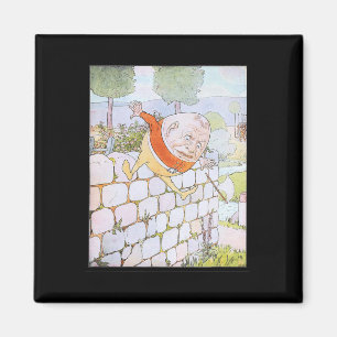 Retro Fairy The Great Fall Humpty Dumpty 1 Magnet