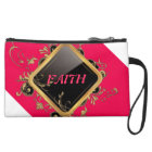 Retro Faith Clutch