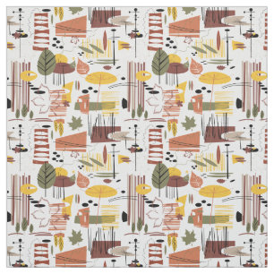 Retro Fall A Go-Go Fabric