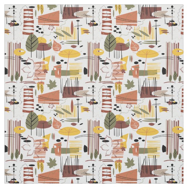 Retro Fall A Go-Go Fabric (Swatch)