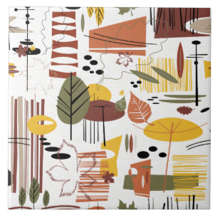Retro Fall A Go-Go Tile