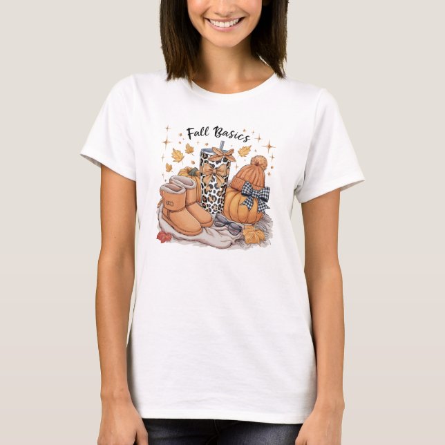 Retro Fall Coquette T-Shirt (Front)