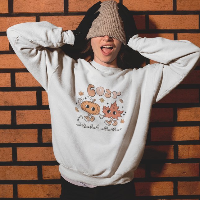 Retro Fall Cosy Season Sweatshirt (Retro Fall Cozy Season Sweatshirt)