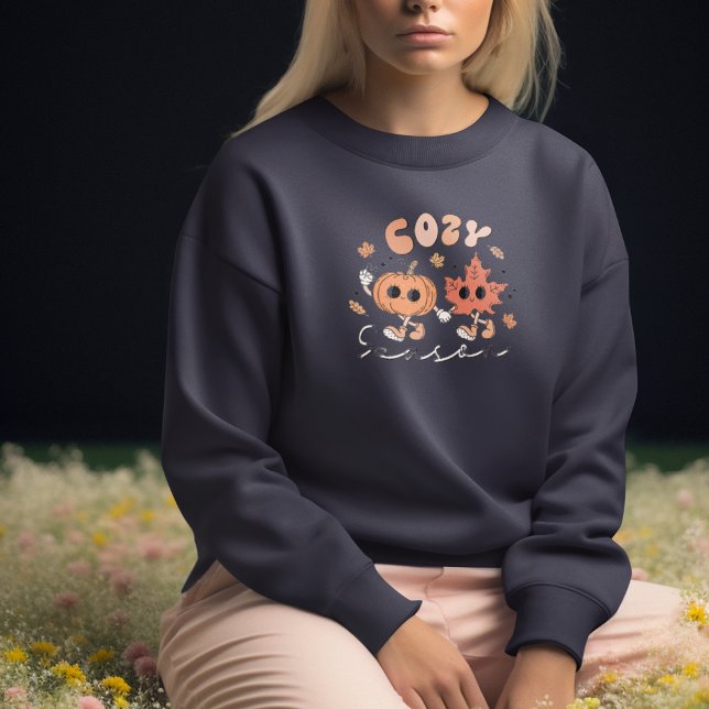 Retro Fall Cosy Season Sweatshirt (Retro Fall Cozy Season Sweatshirt)