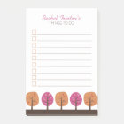 Retro Fall Trees To Do List