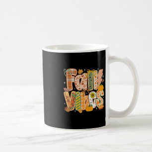 Retro Fall Vibes Autumn Thankful Pumpkin Season Wo Coffee Mug