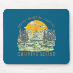 Retro Family Camng Crew Est 2025 Camper Camp Camng Mouse Pad