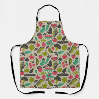 Retro Farmers Market Apron