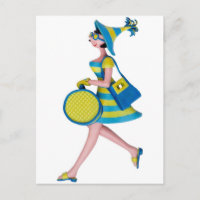 Retro Fashion Woman