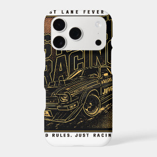 Retro Fast Lane Fever Sports Car Art