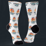 Retro Fathers Day Grandpa Golf Lover Custom Socks<br><div class="desc">Retro Best Grandpa By Par design you can customise for grandpa, dad, or bonus dad. Perfect gift for Father's Day or grandfather's birthday. The text "GRANDPA" can be customised with any dad moniker by clicking the "Personalise" button. Can also double as a company swag if you add your brand logo...</div>