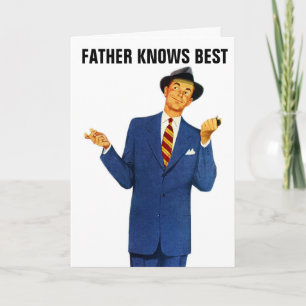 RETRO FATHER'S DAY GREETING CARDS FOR DAD
